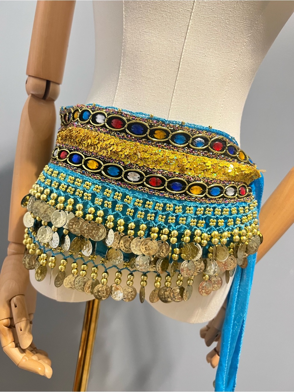 Coin Hip Scarf